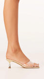 Topaz Heel Natural Raffia