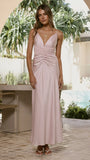Zada Bow Maxi Dress Pink
