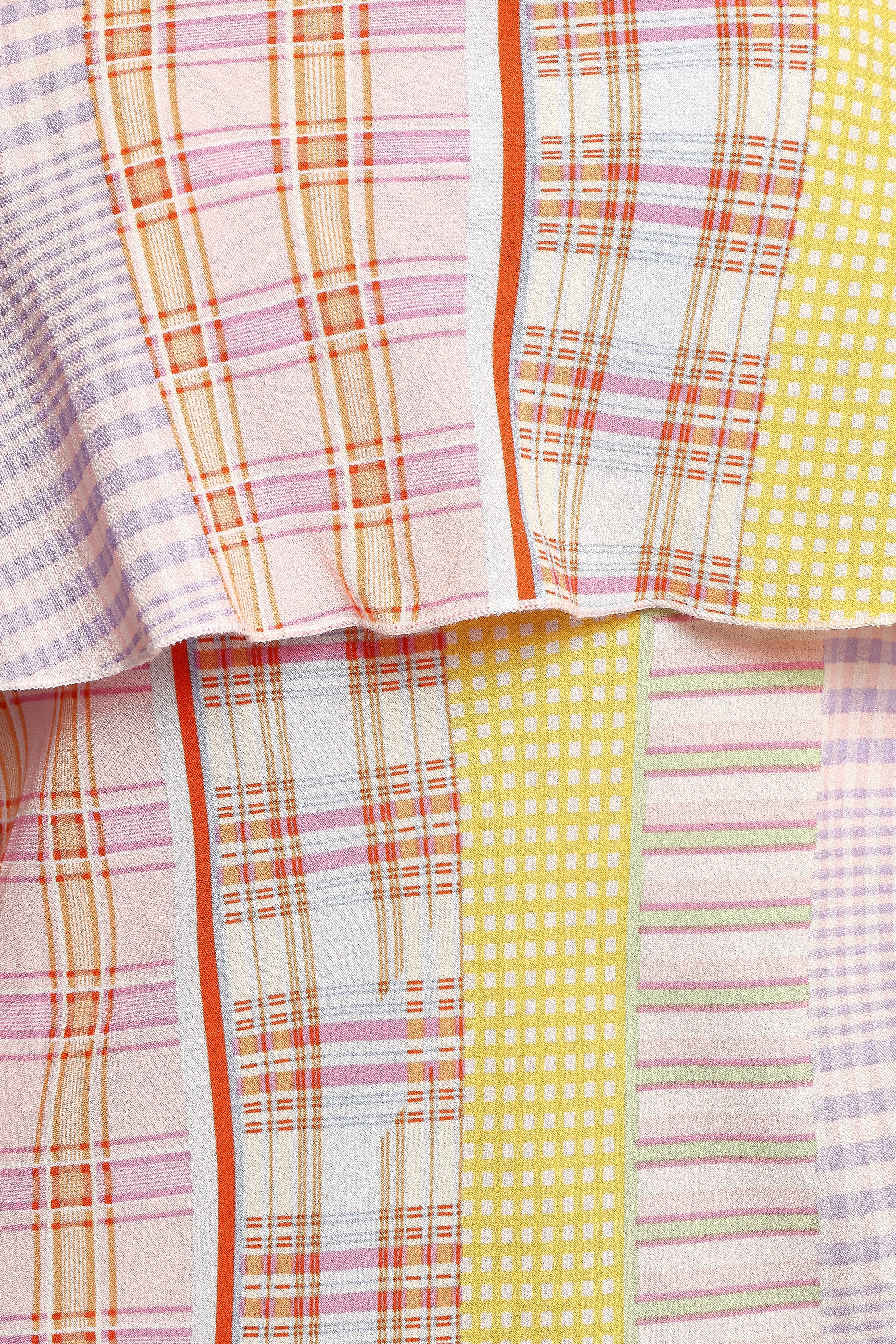 Junia Mini Dress Pink Plaid