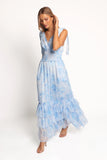 Fionna Maxi Dress Blue Floral