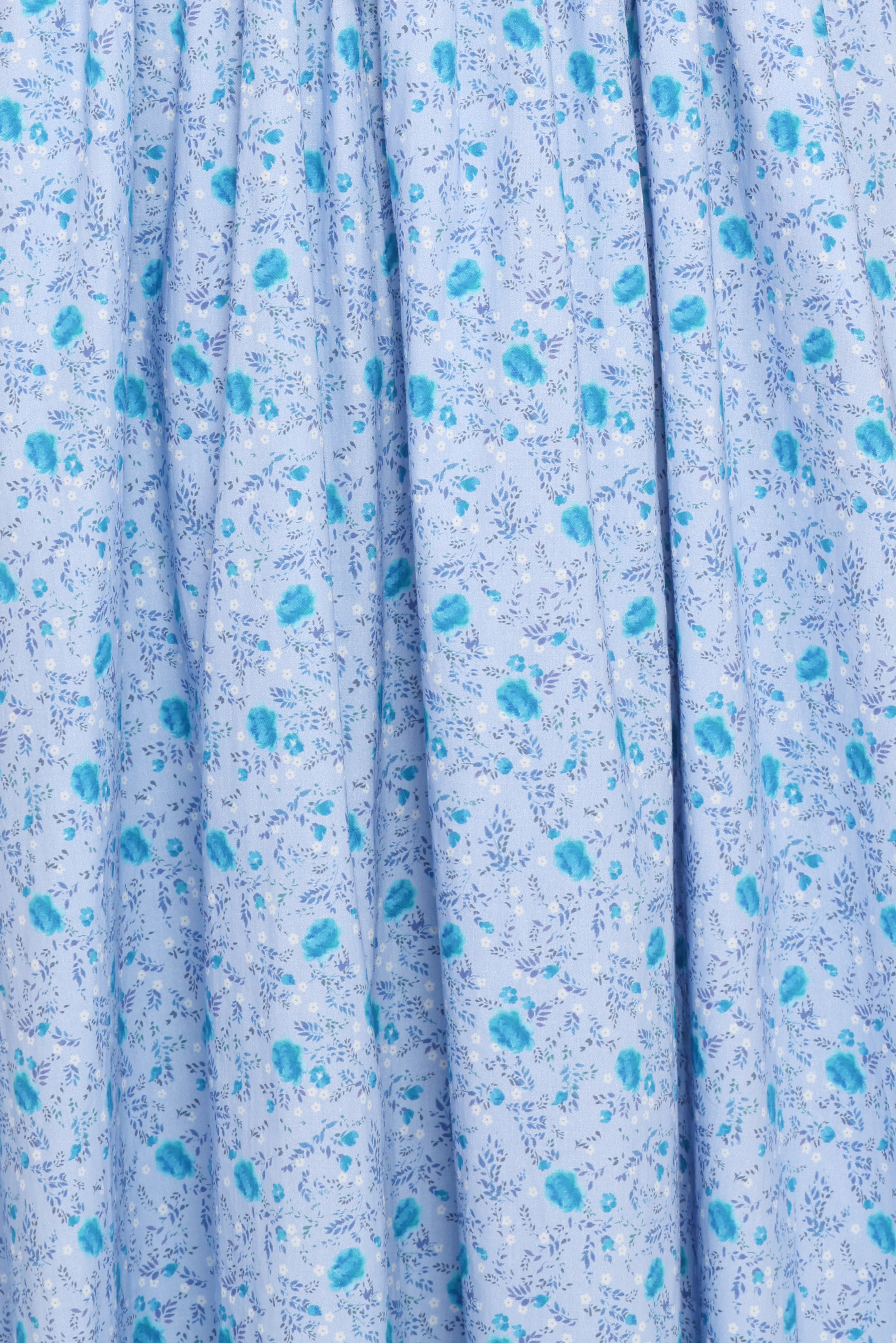 Marlena Midi Dress Blue Floral