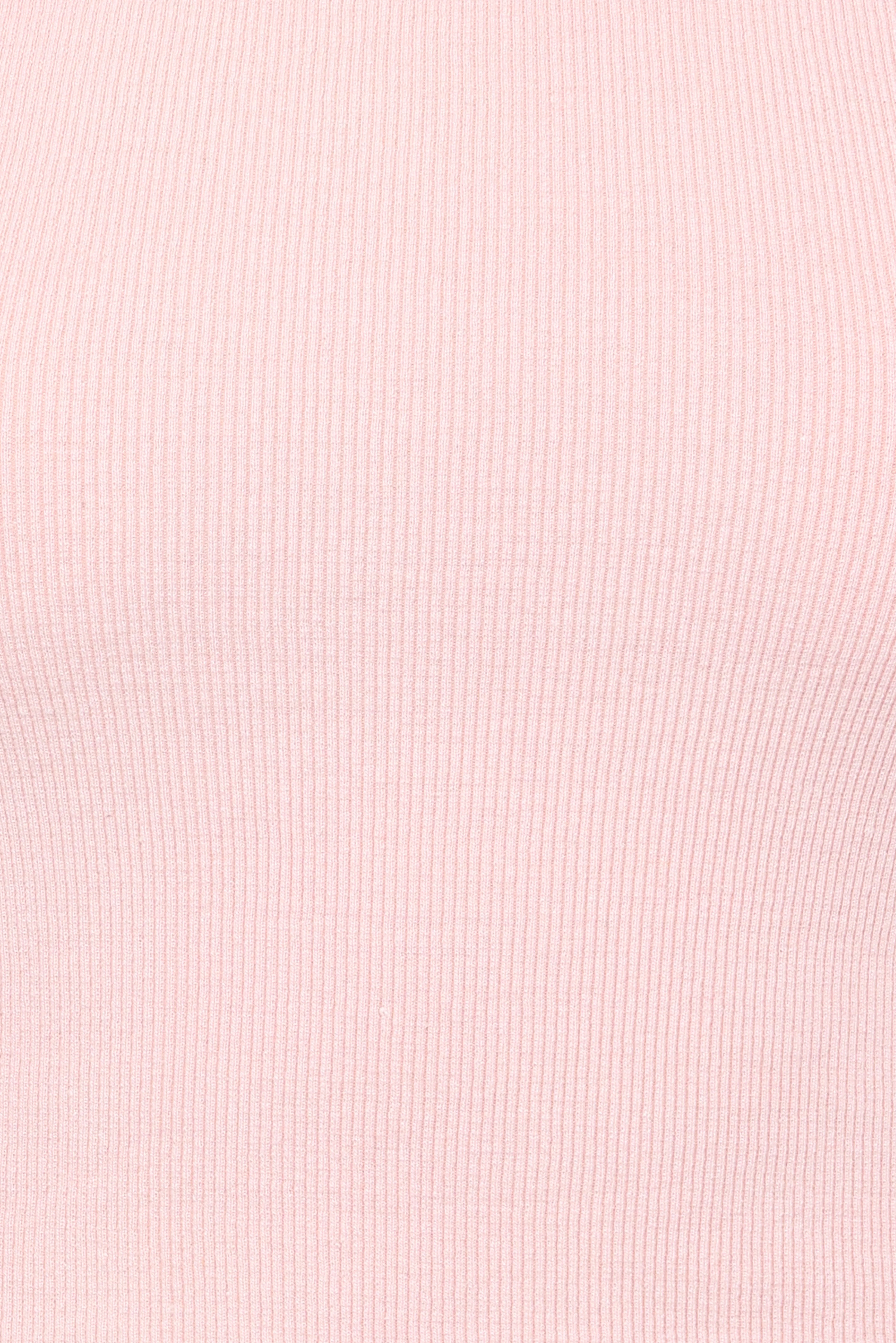 Ari Ribbed Tank Top Petal Pink