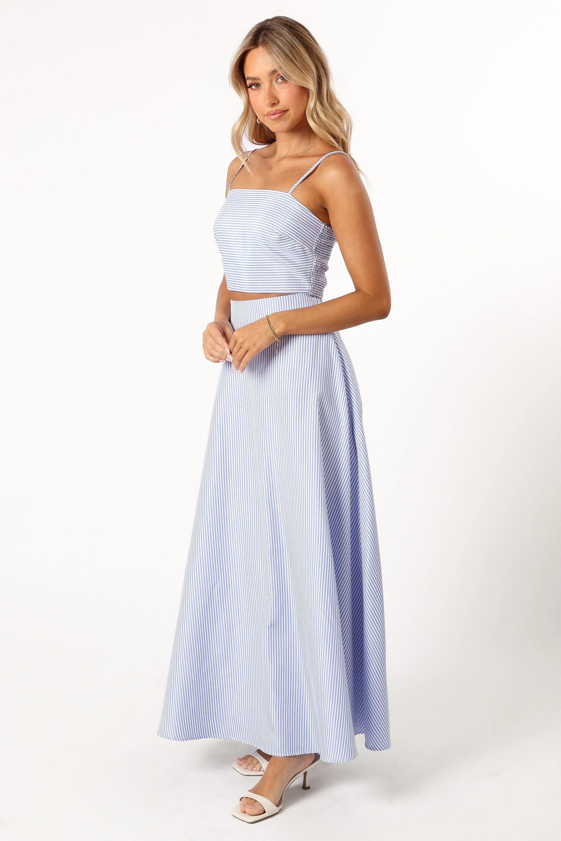 Lala Two Piece Set Blue Stripe