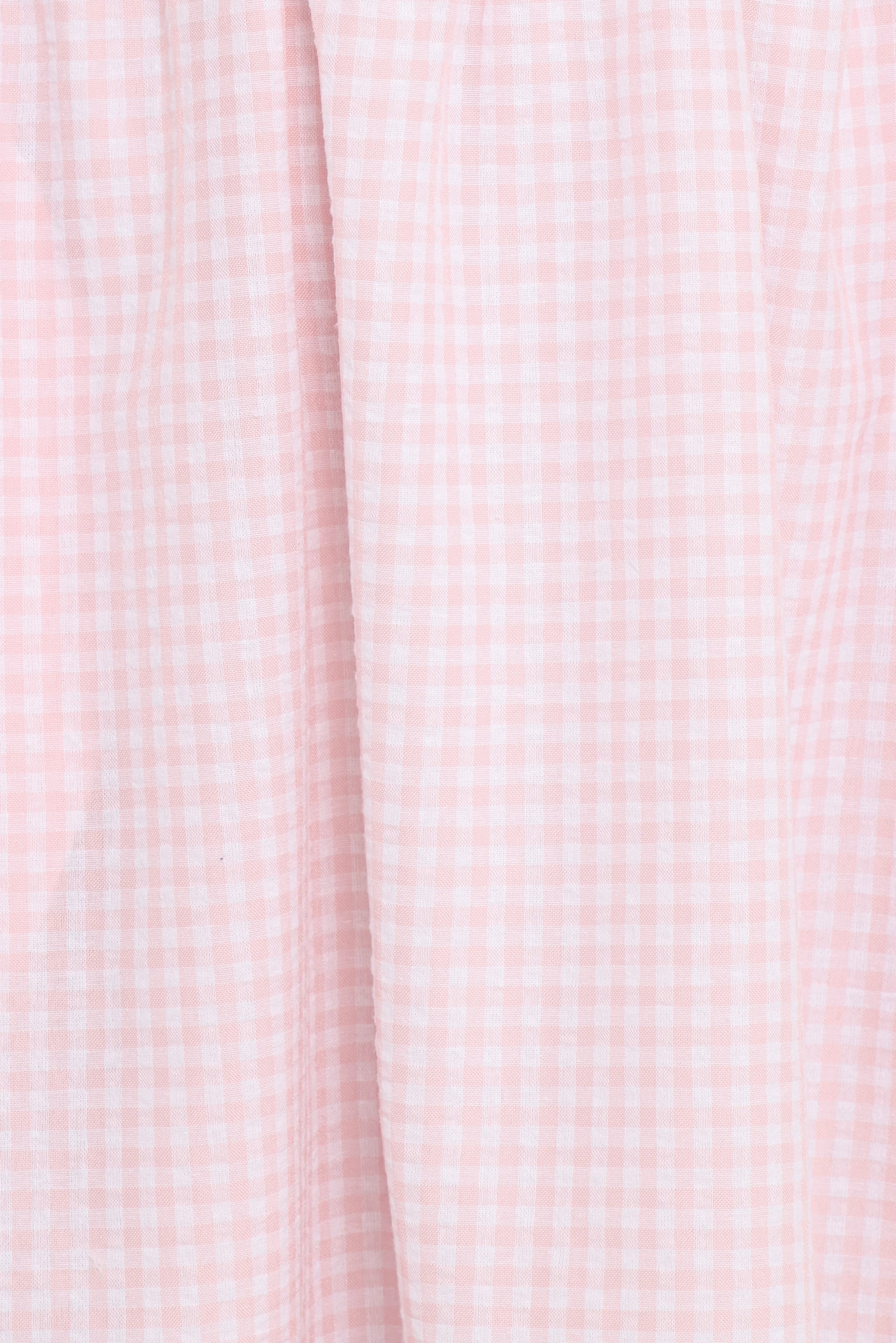 Margerie Halter Dress Pink Gingham