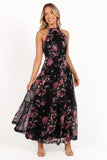 Eden Maxi Dress Black Floral