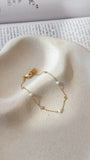 Nina Bracelet Gold Pearl