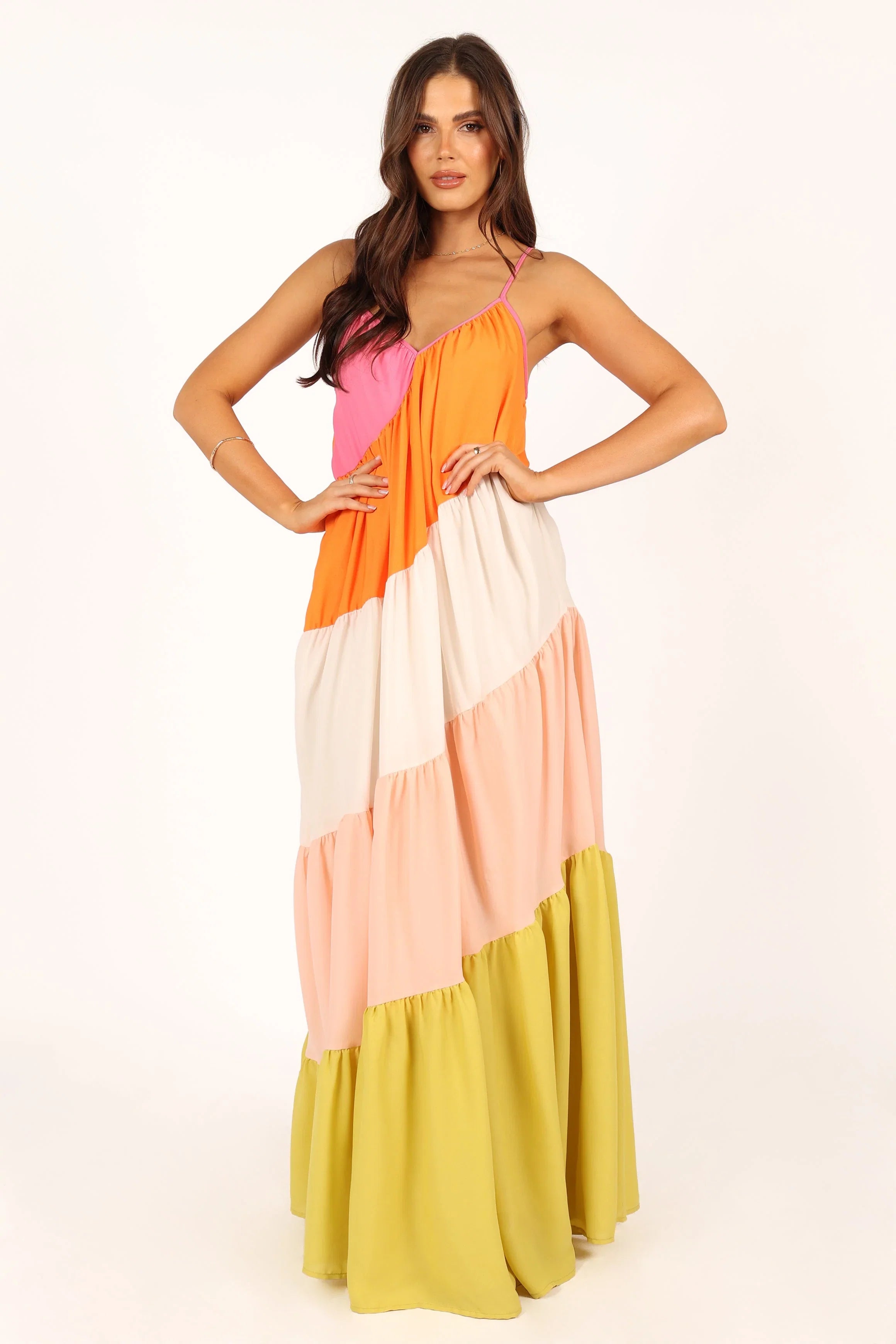 Tallulah Tiered Maxi Dress Multi