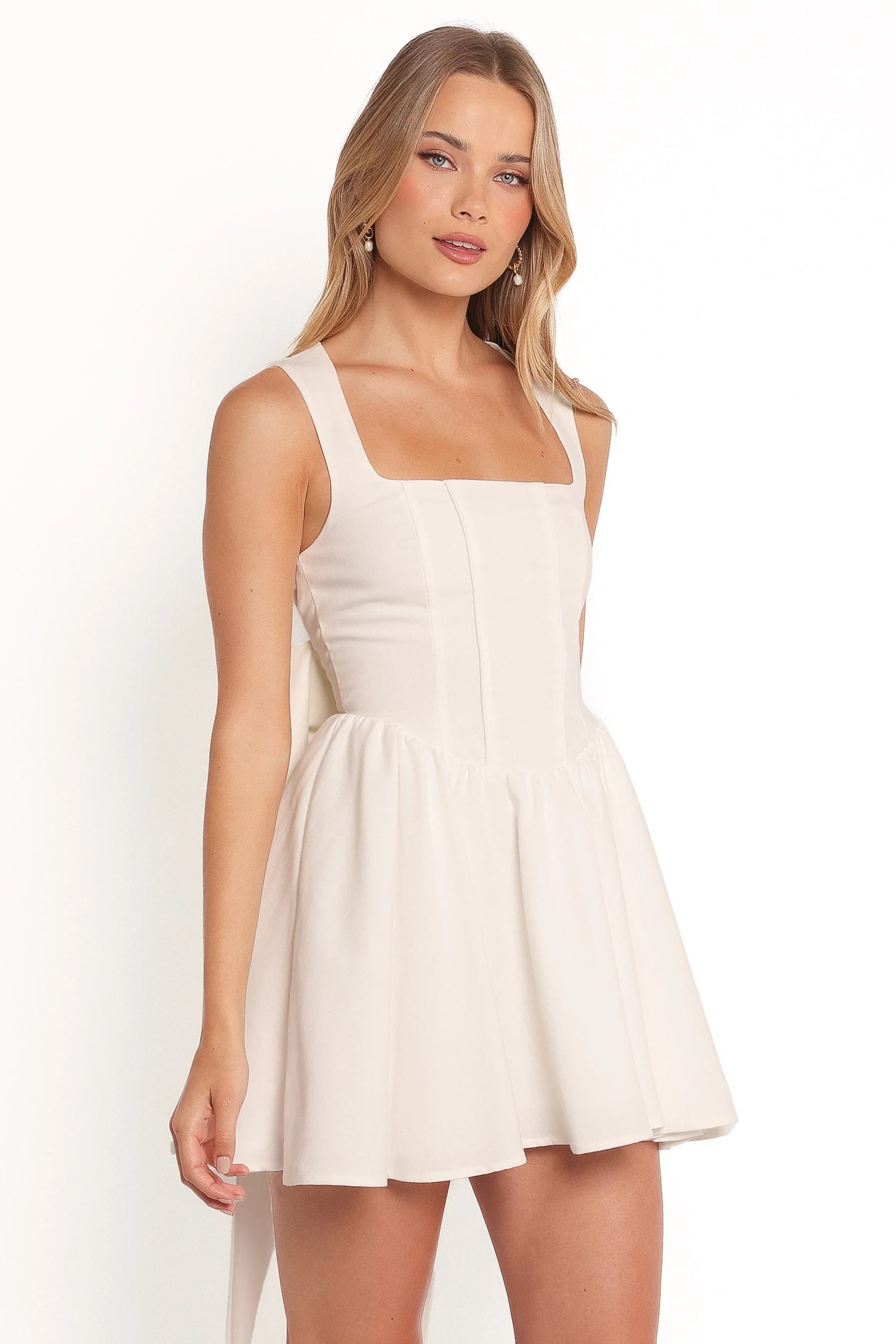 Mayra Mini Dress White