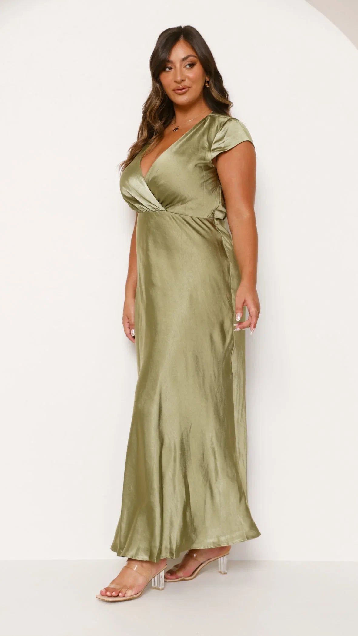 Selma Maxi Dress Olive
