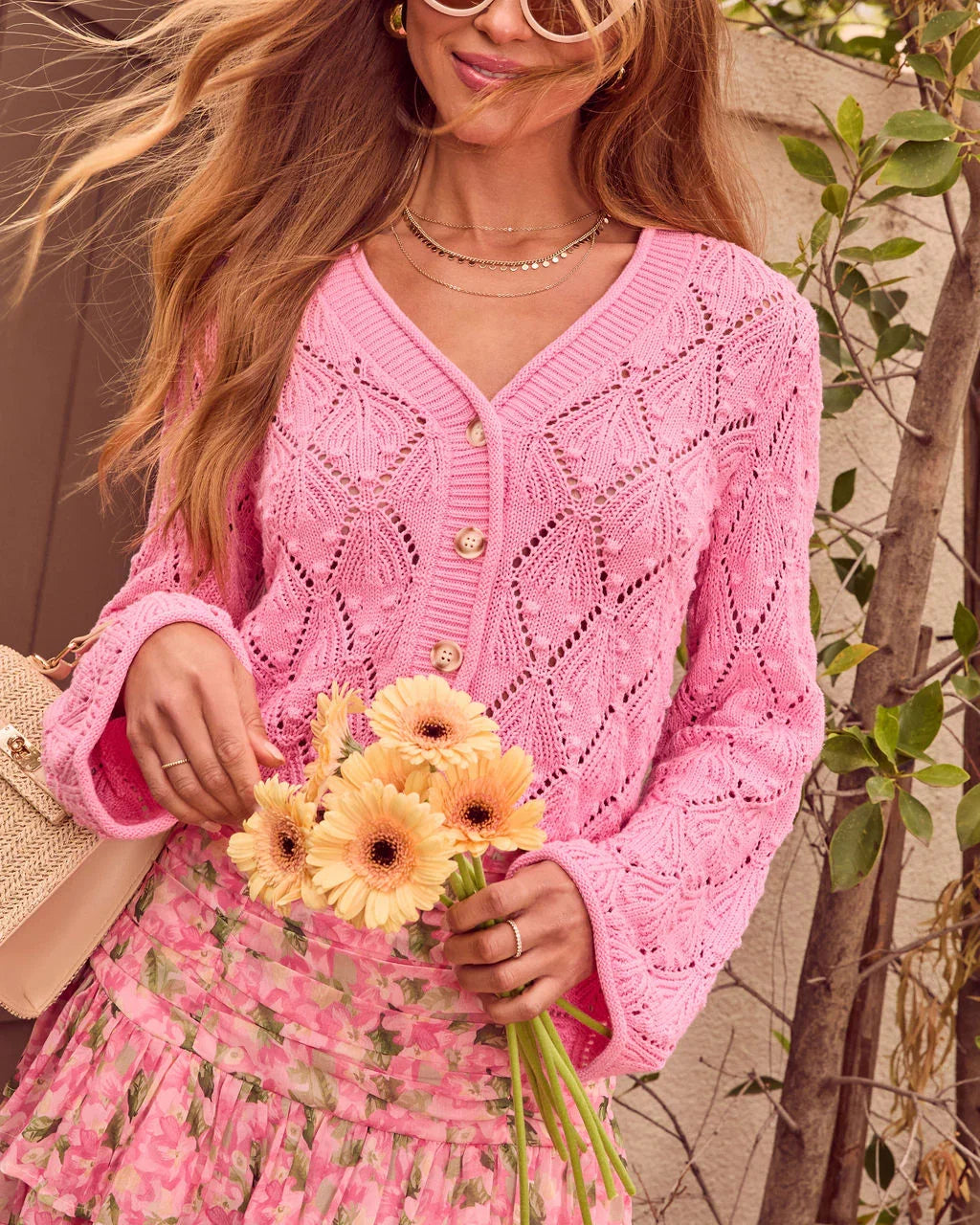 Natalie Light Gauge Cardigan