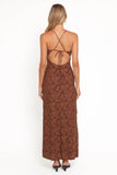 Araminta Maxi Dress Brown