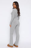 Dont Wake Me Up Pyjama Set Grey Marle