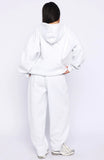 Know What You Want Barrel Leg Sweatpants Grey Marle