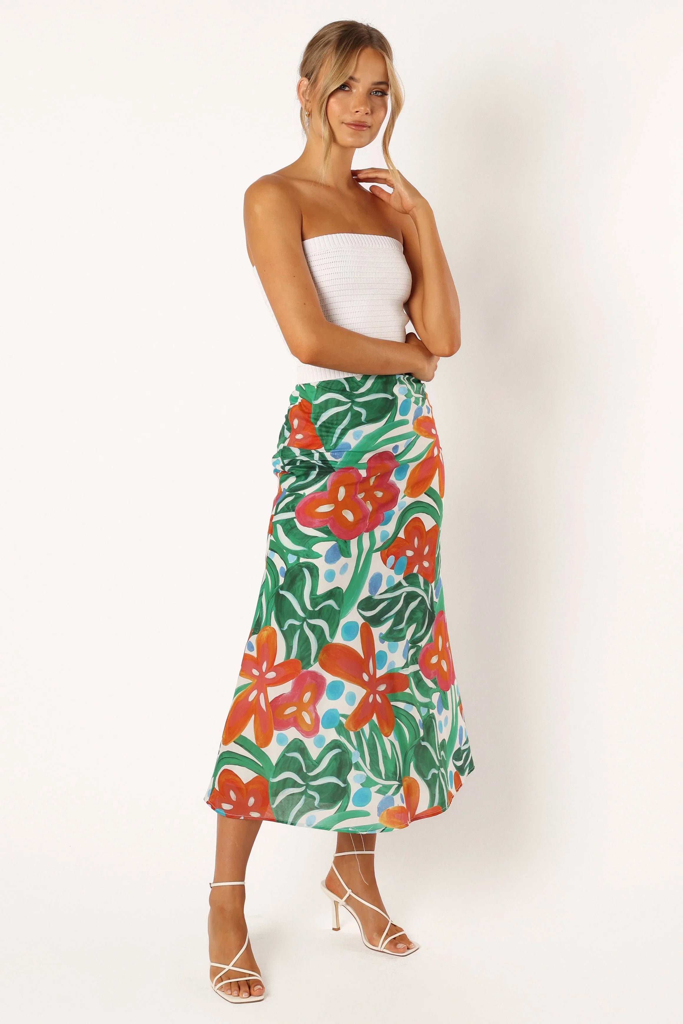 Lenny Midi Skirt Kauai
