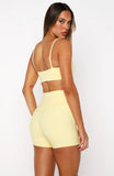 Keep Up High Waisted Shorts 4 Honey