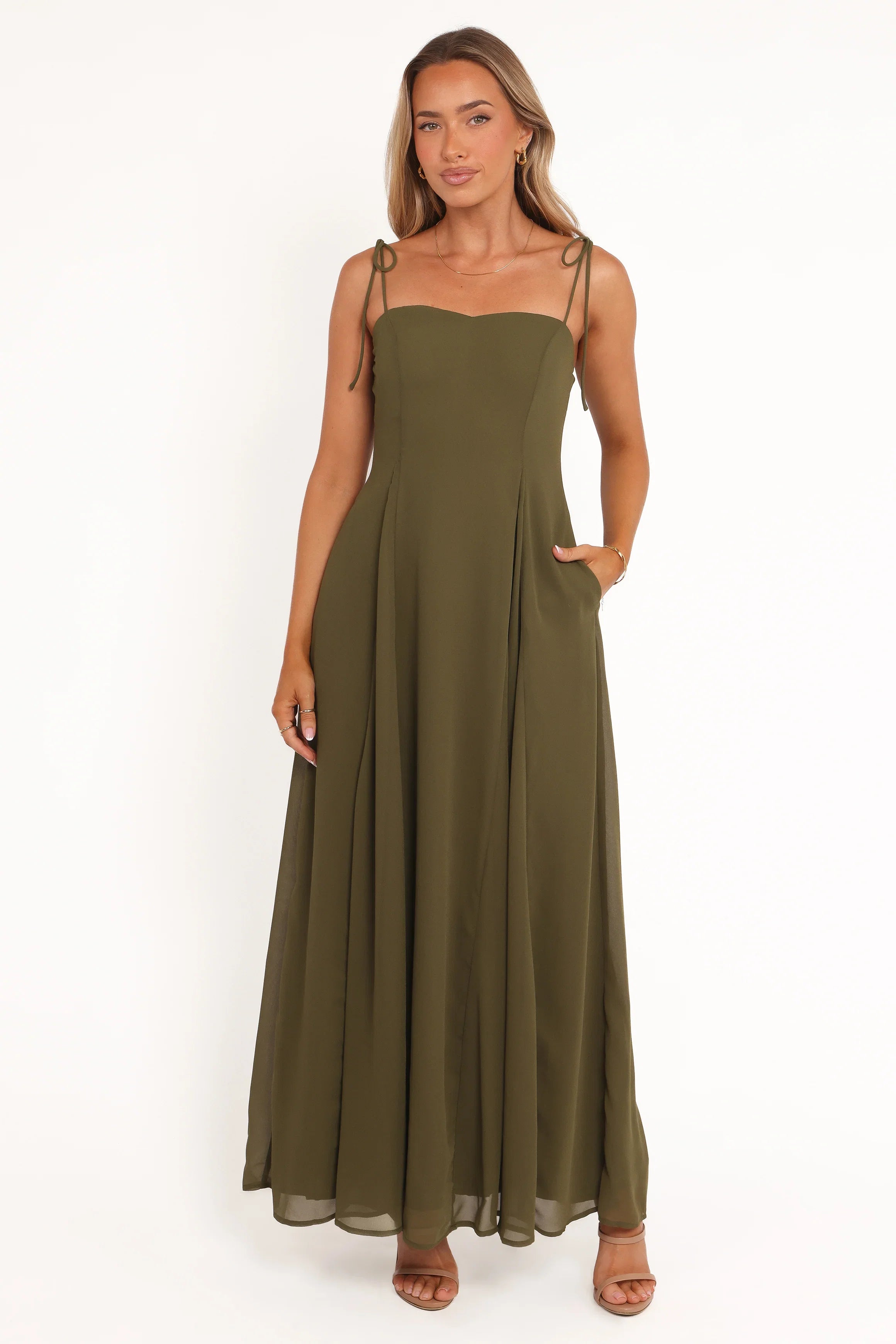 Rayna Maxi Dress Olive