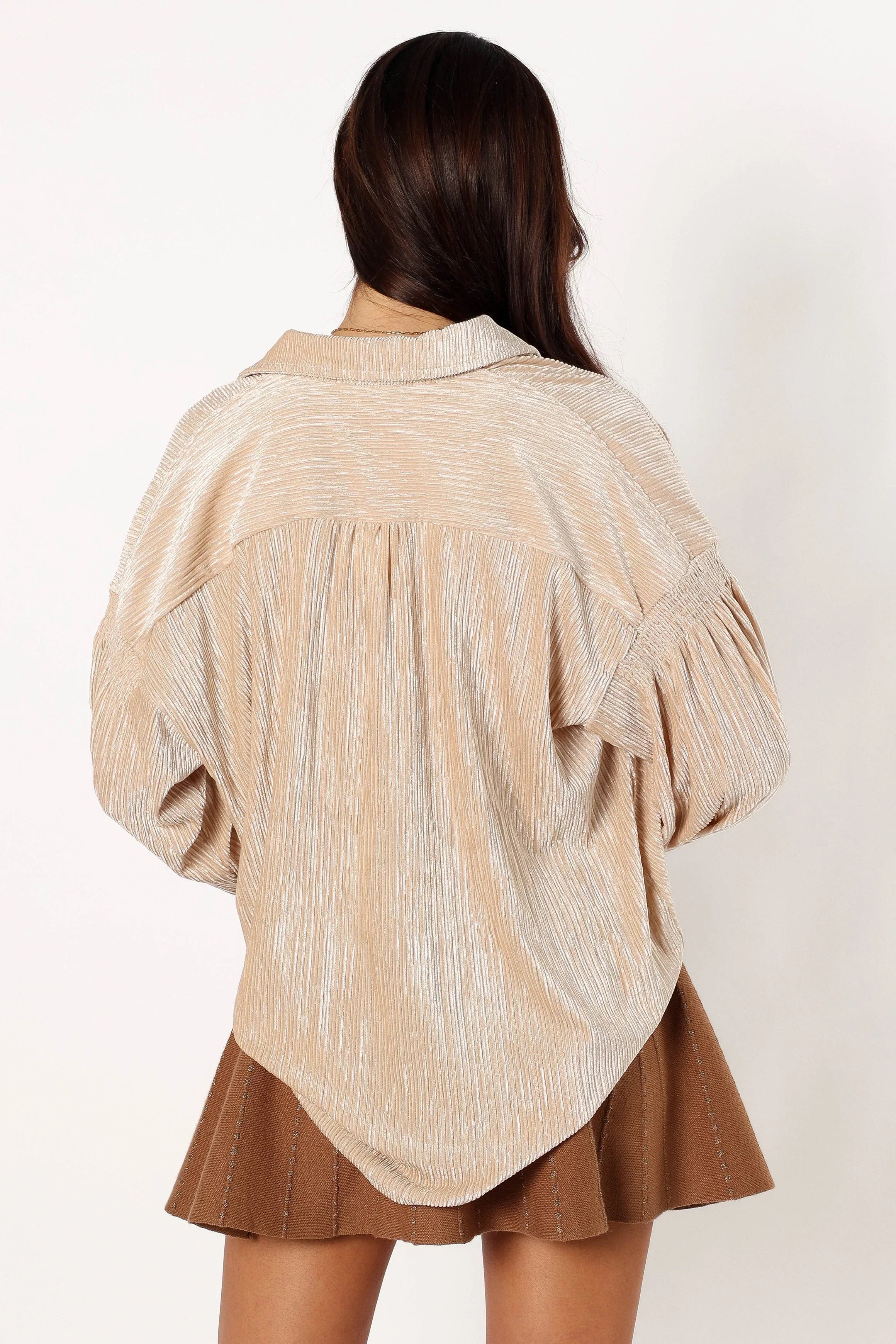 Cadence Long Sleeve Top Cream