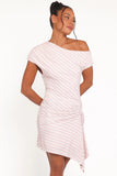 Rois Mini Dress Pink Stripe