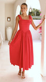 Haisley Maxi Dress Red