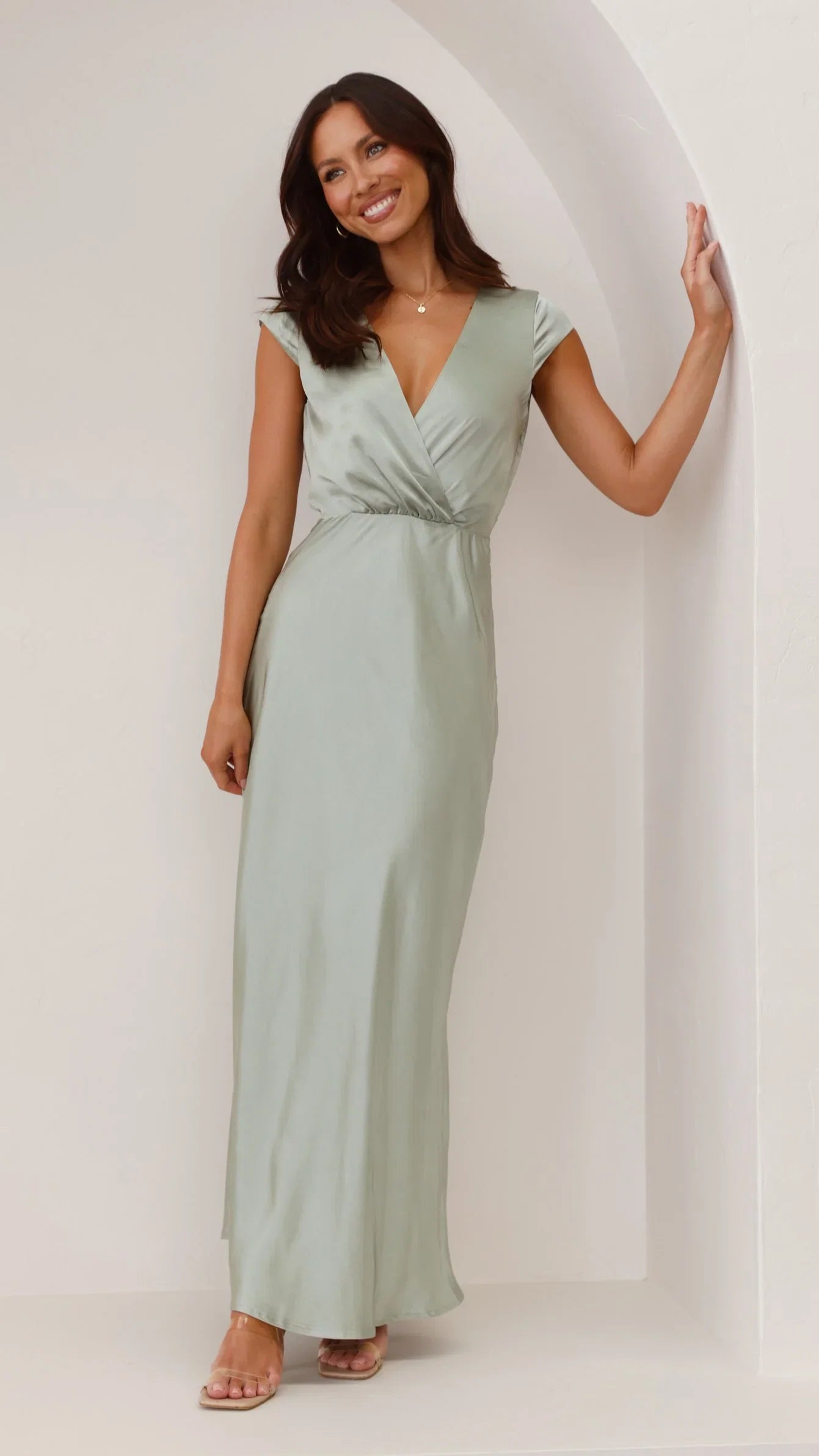 Selma Maxi Dress Sage