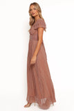 Cressida Maxi Dress Rose Gold