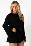 Christina Knit Set Black
