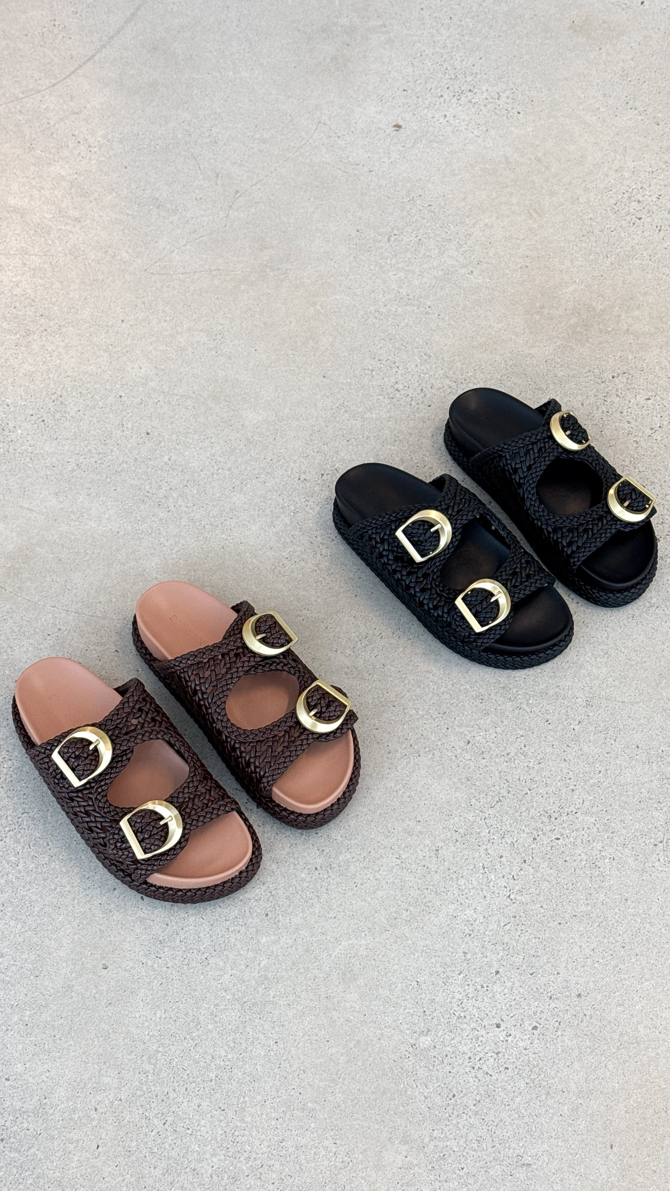 Gisella Slide Black