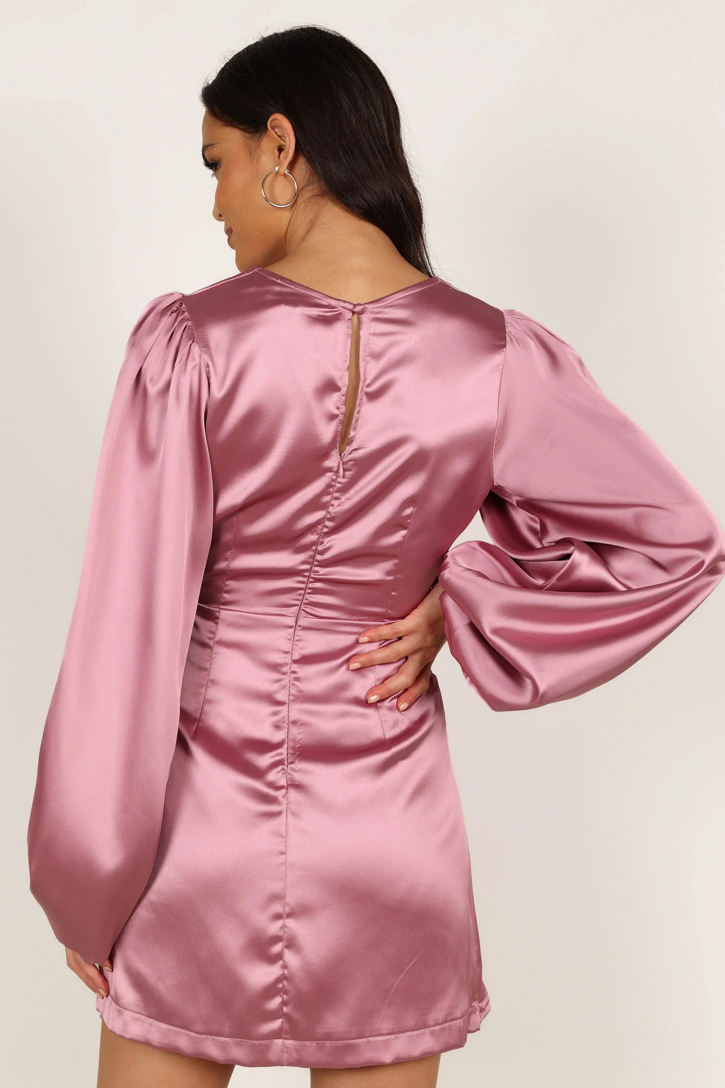 Opal Dress Dusty Rose