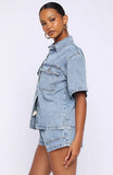 Denim Daydream Shorts Mid Blue