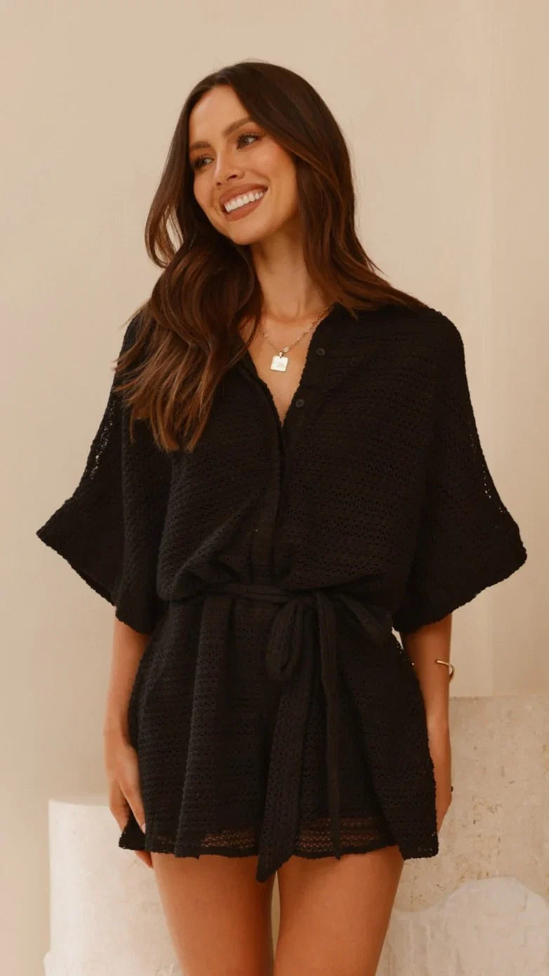 Carmen Playsuit Black