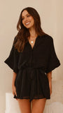 Carmen Playsuit Black
