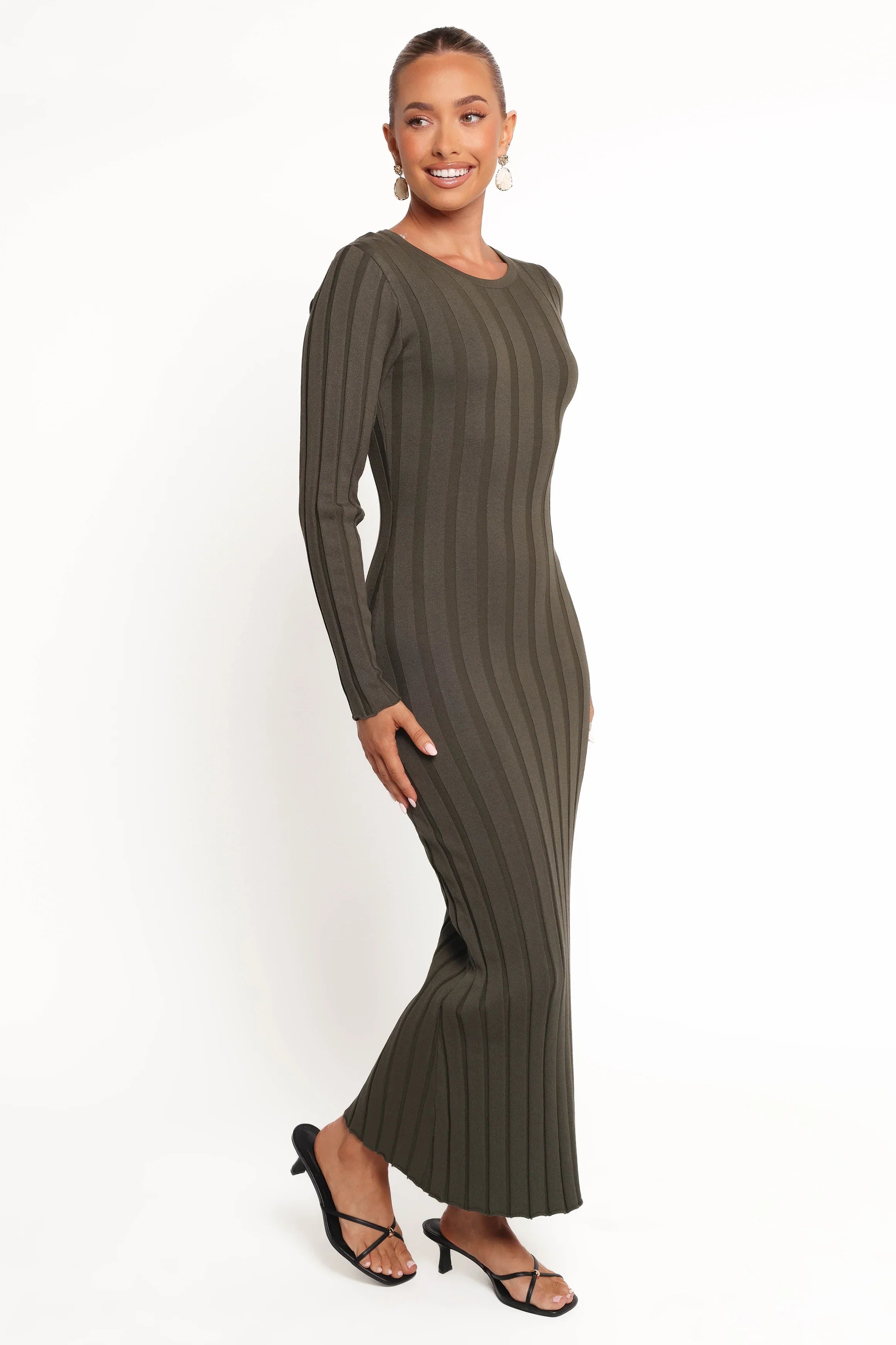 Carlson Maxi Dress Olive