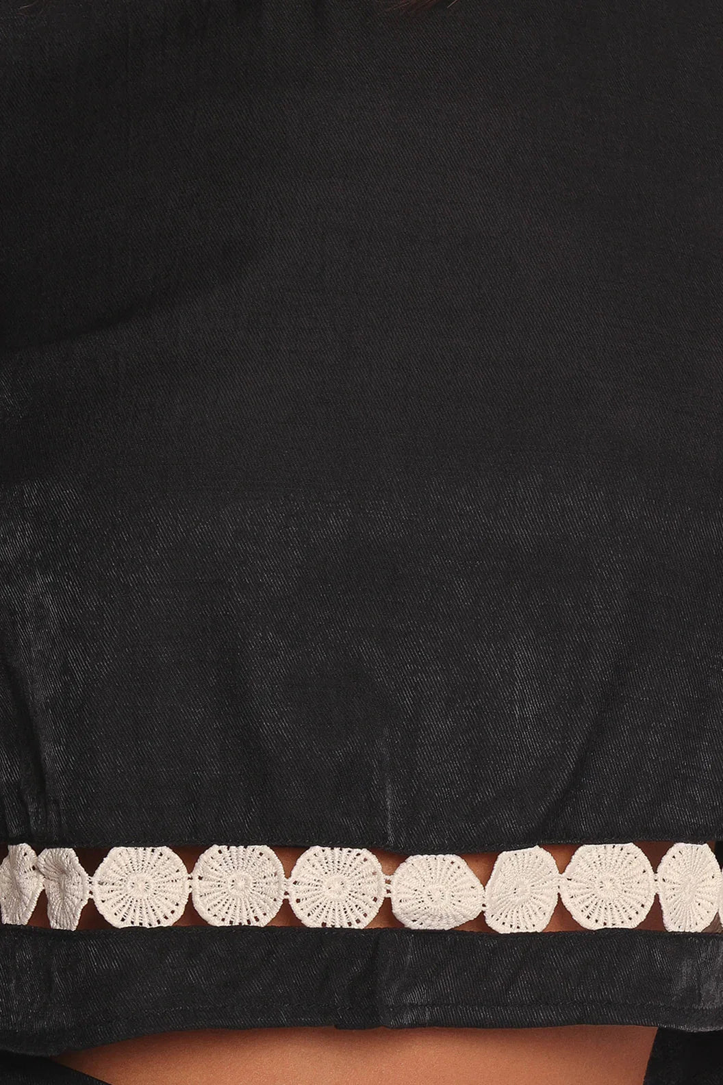 Margarete Pant Set Black Cream