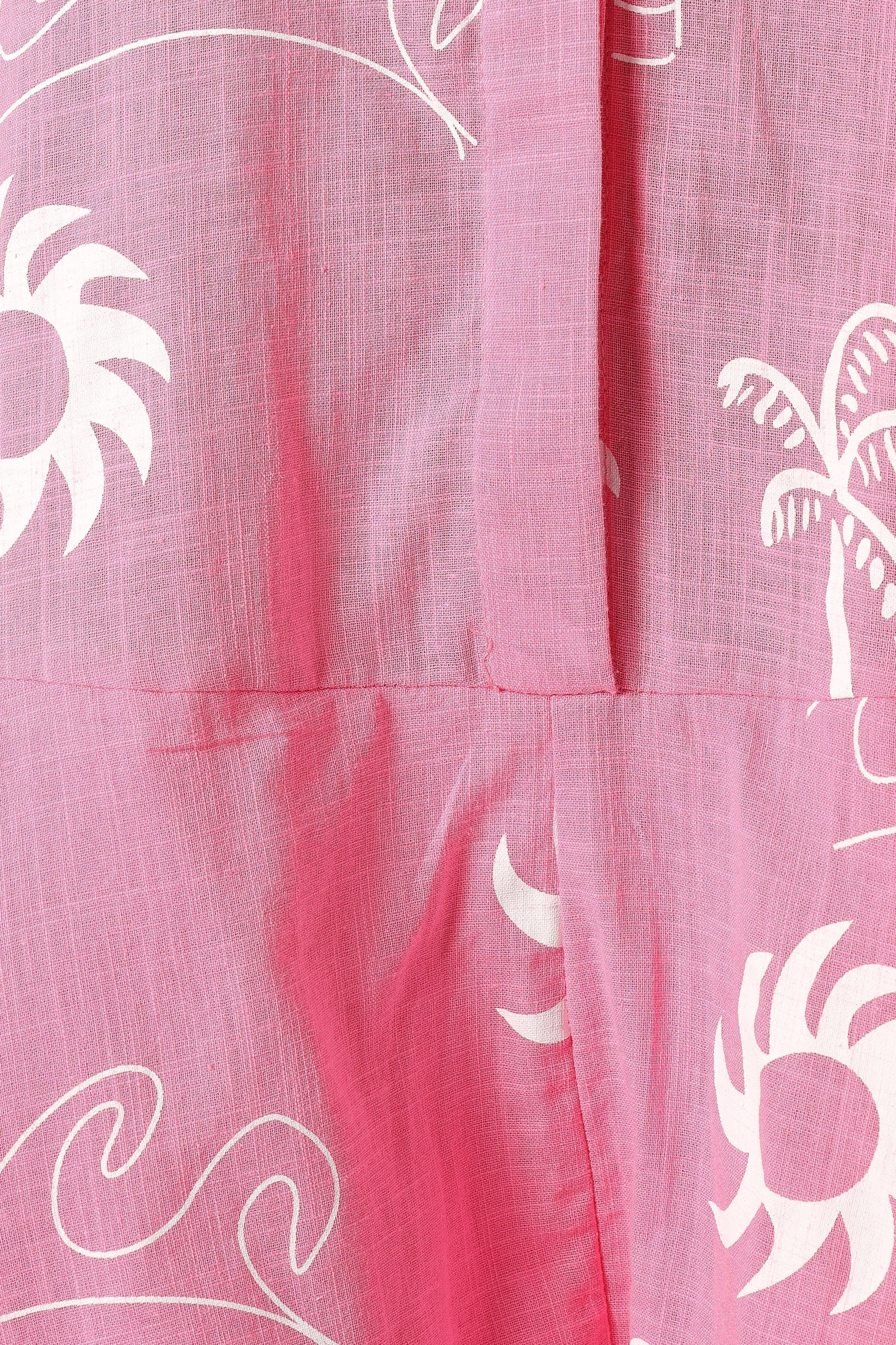 Sebastian Romper Pink White
