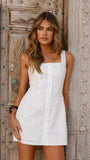 Candie Mini Dress Off White