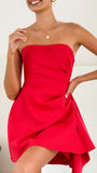 Hanae Mini Dress Red