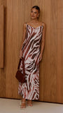 Nina Maxi Dress Navarra
