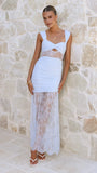 Zurina Maxi Dress Blue