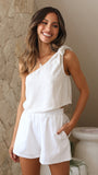 Paula Shorts White
