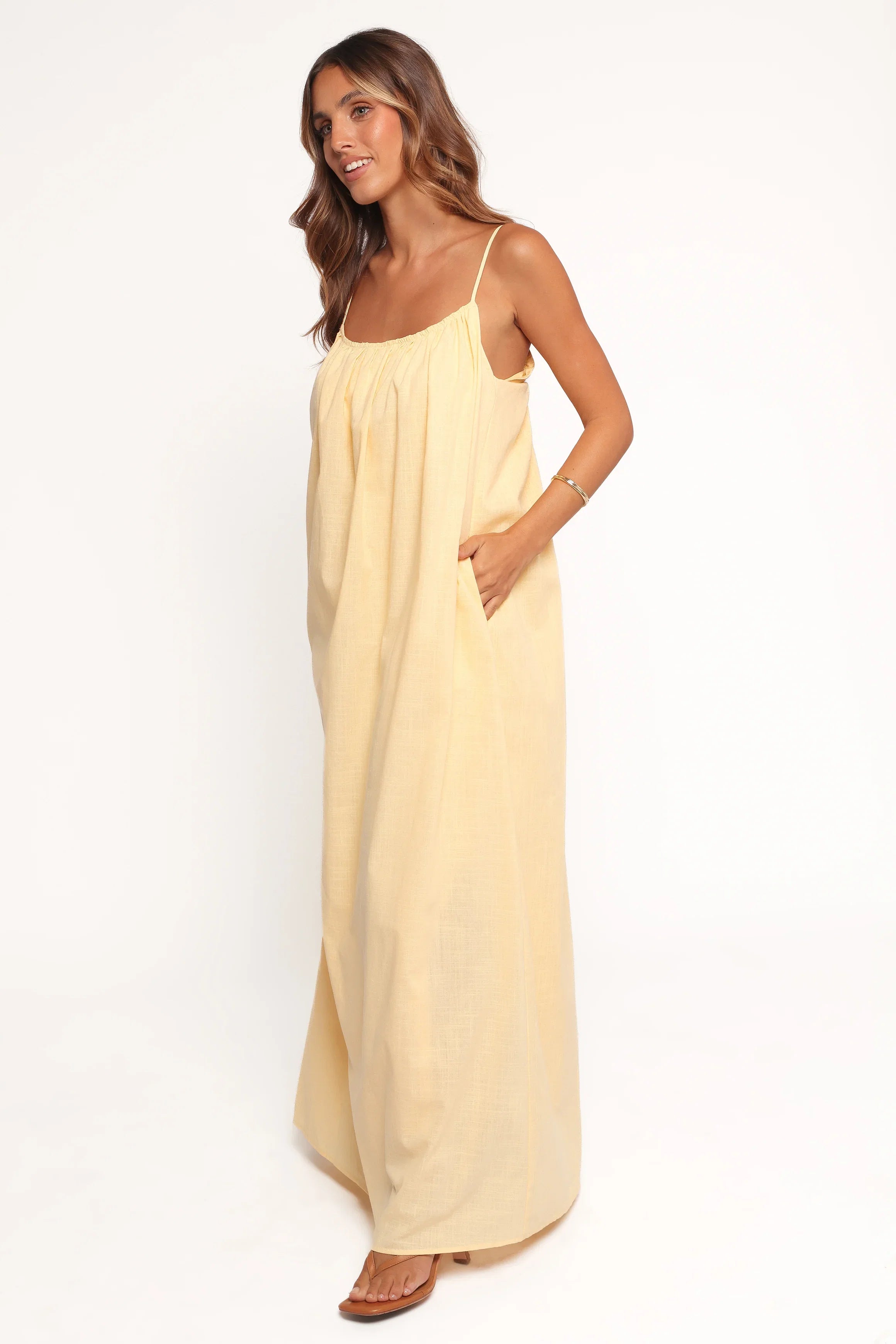 Lumina Maxi Dress Yellow