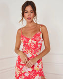 Blossoming Wildflower Midi Dress