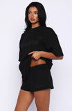 Vibe Too High Lounge Shorts Black