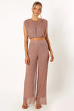 Alexia Two Piece Set Dusty Rose