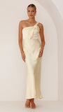 Greta Maxi Dress Lemon