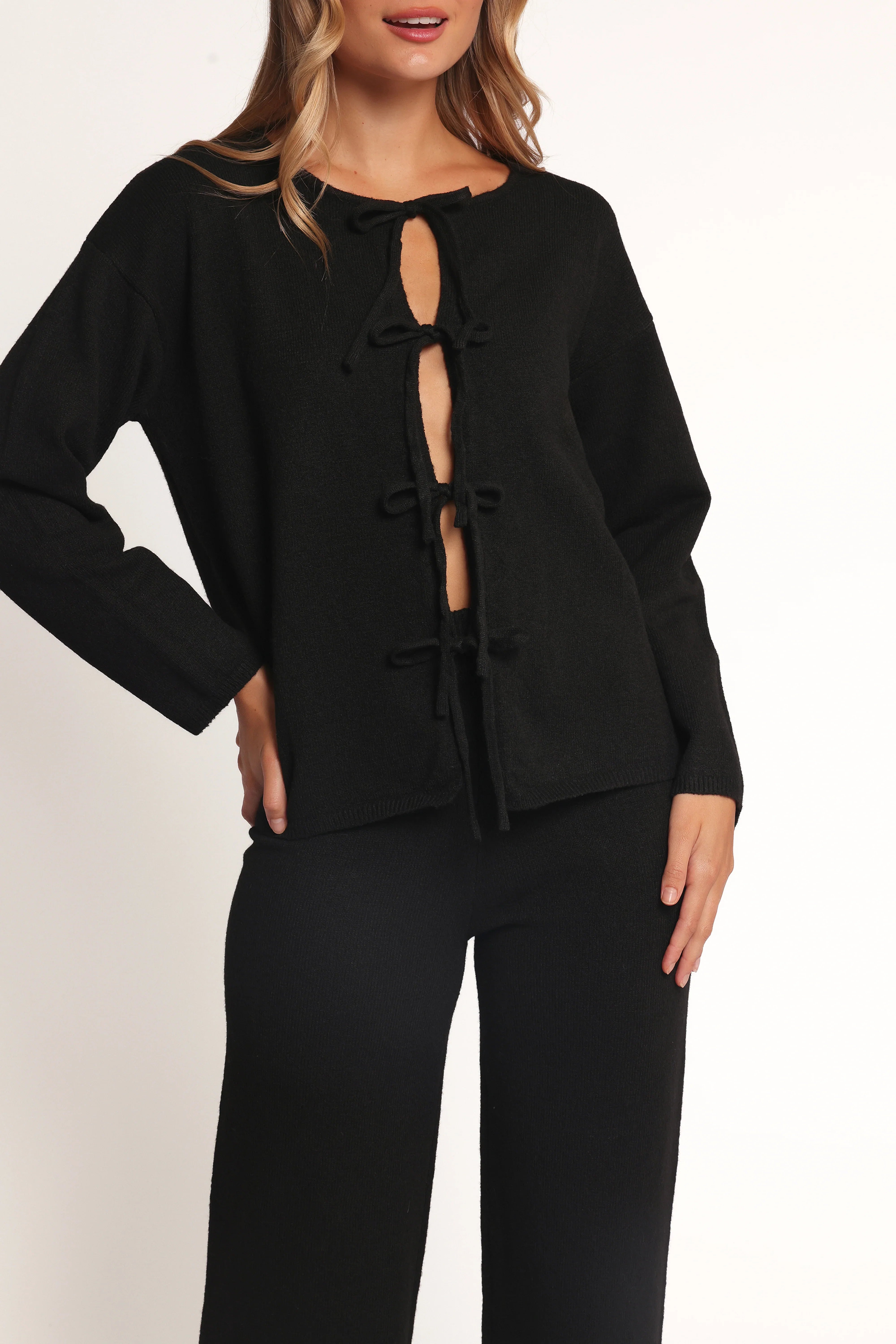 Odell Knit Set Black