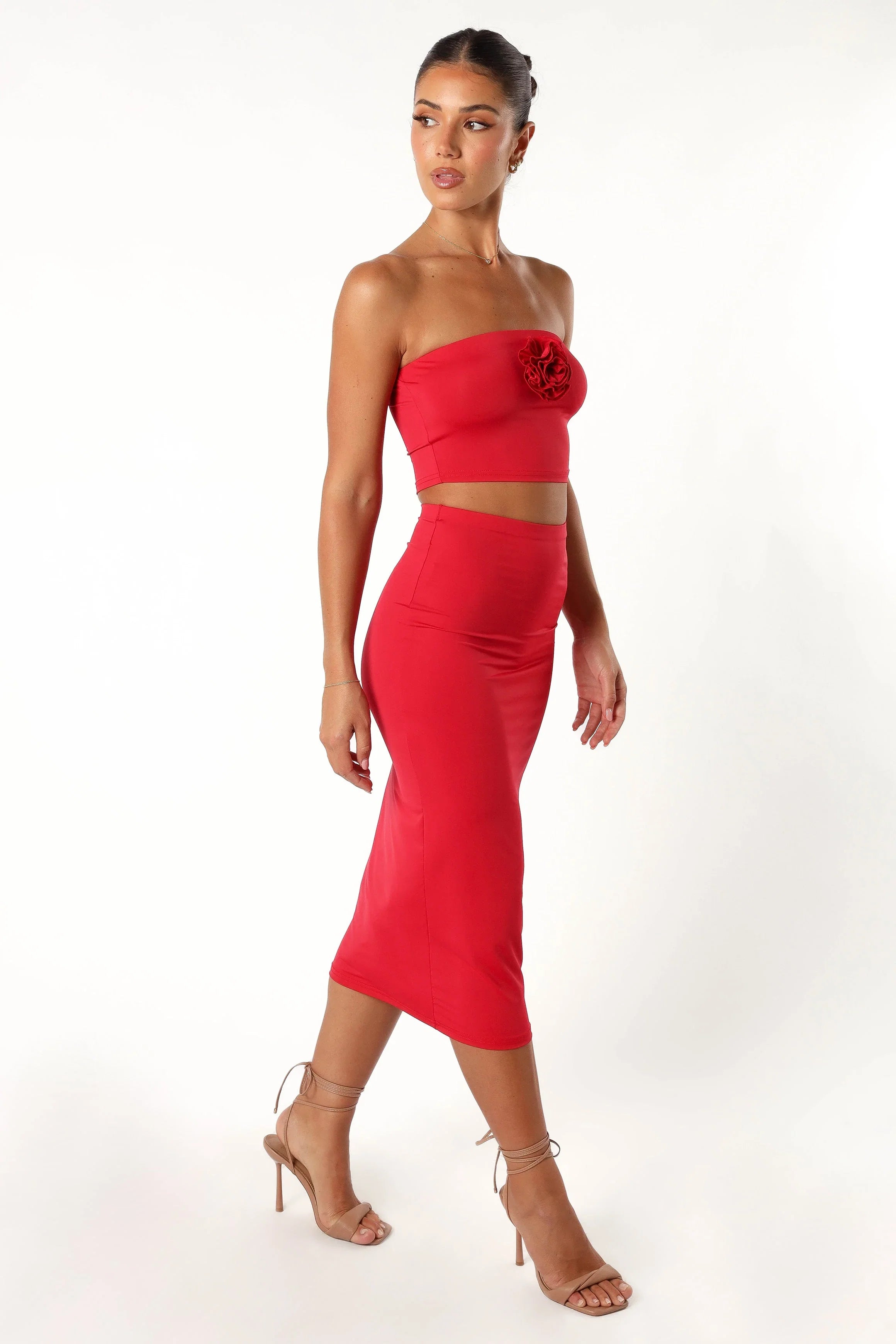 Tiarny Two Piece Set Red