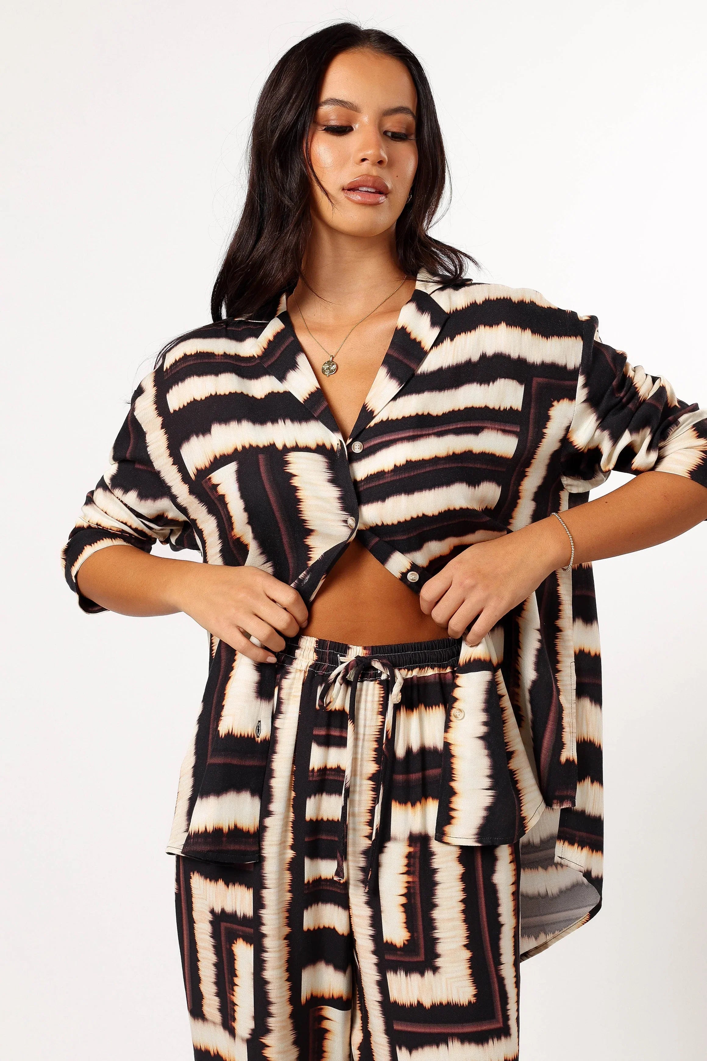 Sola Shirt Noria Print
