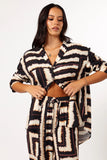 Sola Shirt Noria Print