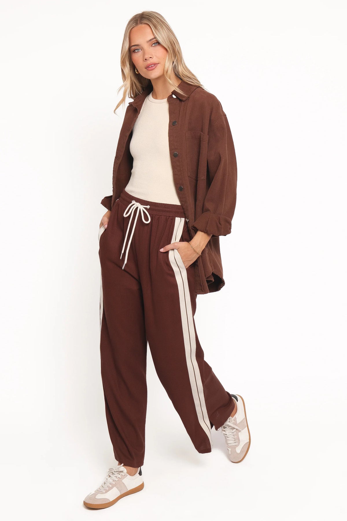Hvar Track Pant Brown