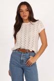 Analynn Knit Top Cream